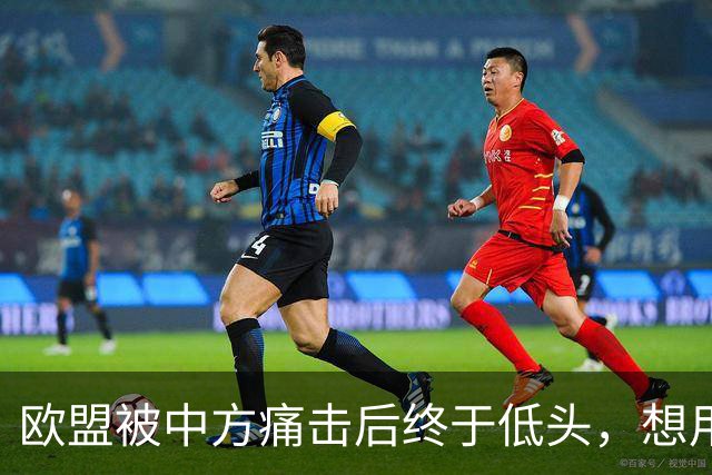 欧盟被中方痛击后终于低头，想用一换一来救阿斯麦供应商